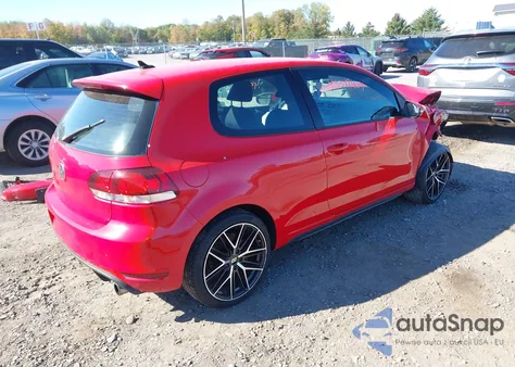 2011 Volkswagen Gti 2-Door из США, поврежденный, VIN WVWFD7AJ2BW310567